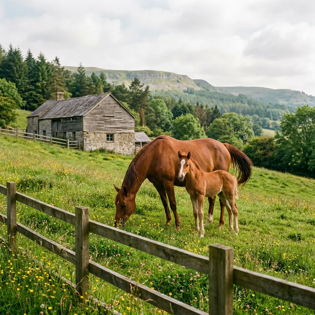 Élevage de chevaux, Poney Club du Bréda Allevard, Allevard